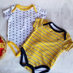 6/9 months Nautica Baby Girls' 5 Pack Bodysuits Romper sizes 0/3 3/6 6/9 months Nautica Baby Girls' 5 Pack Bodysuits Romper sizes 0/3 3/6